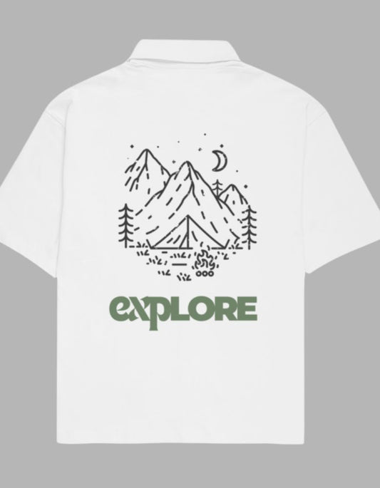 Explore Printed Oversized Shirt