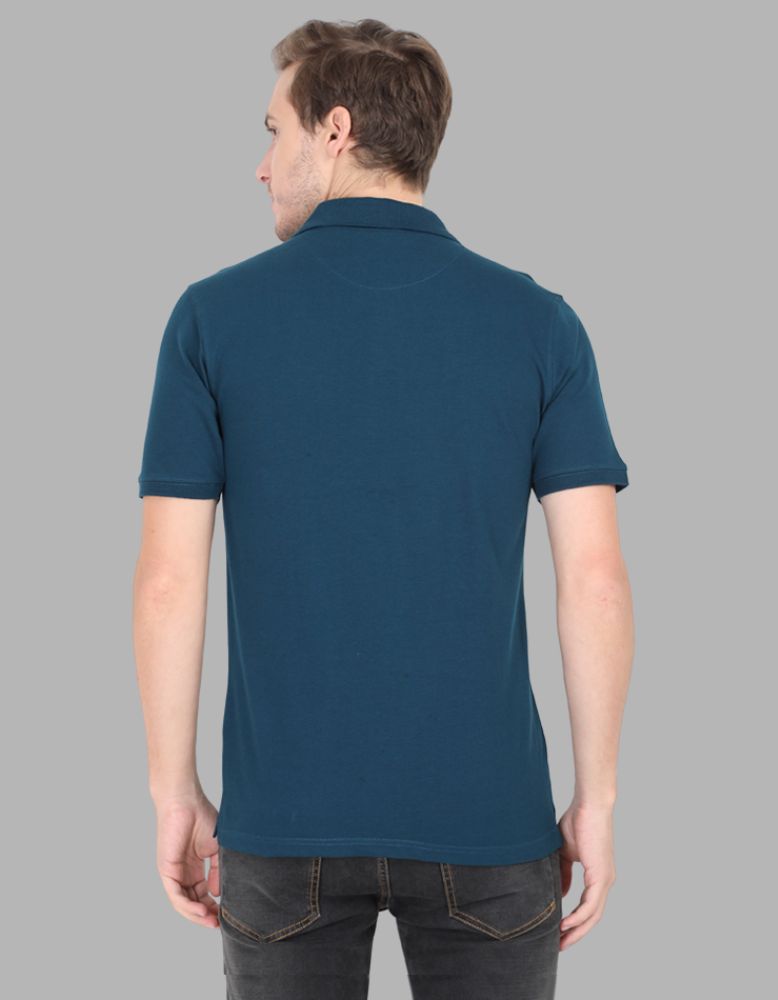 Men's Printed Snake Polo T-shirt