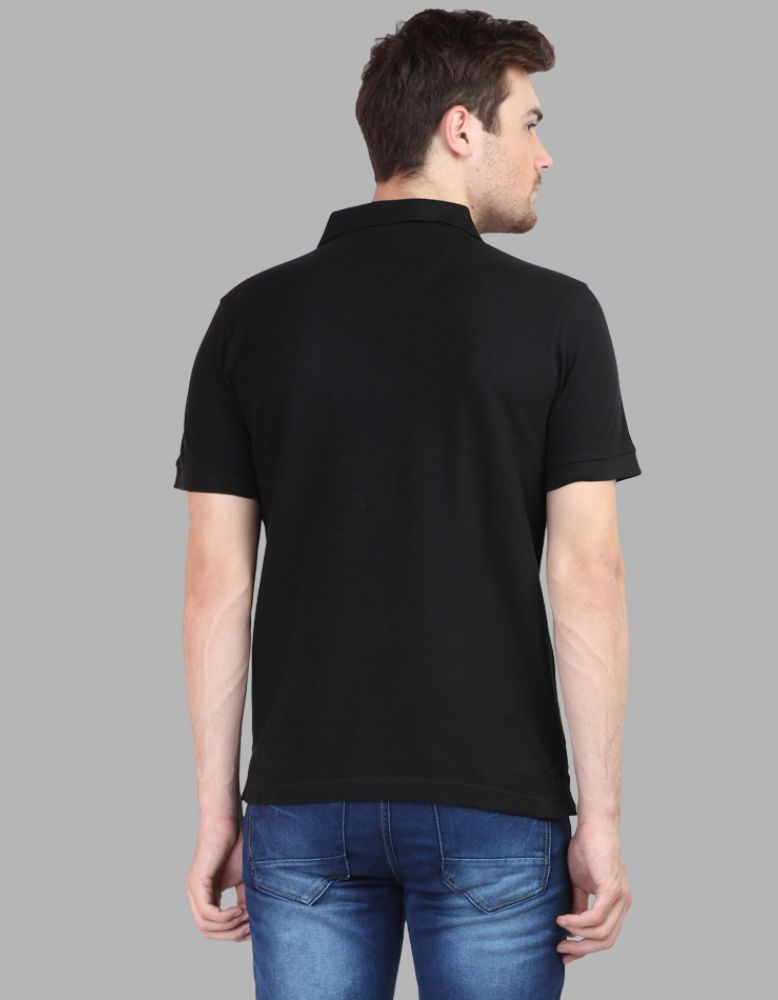 Men's Printed Snake Polo T-shirt