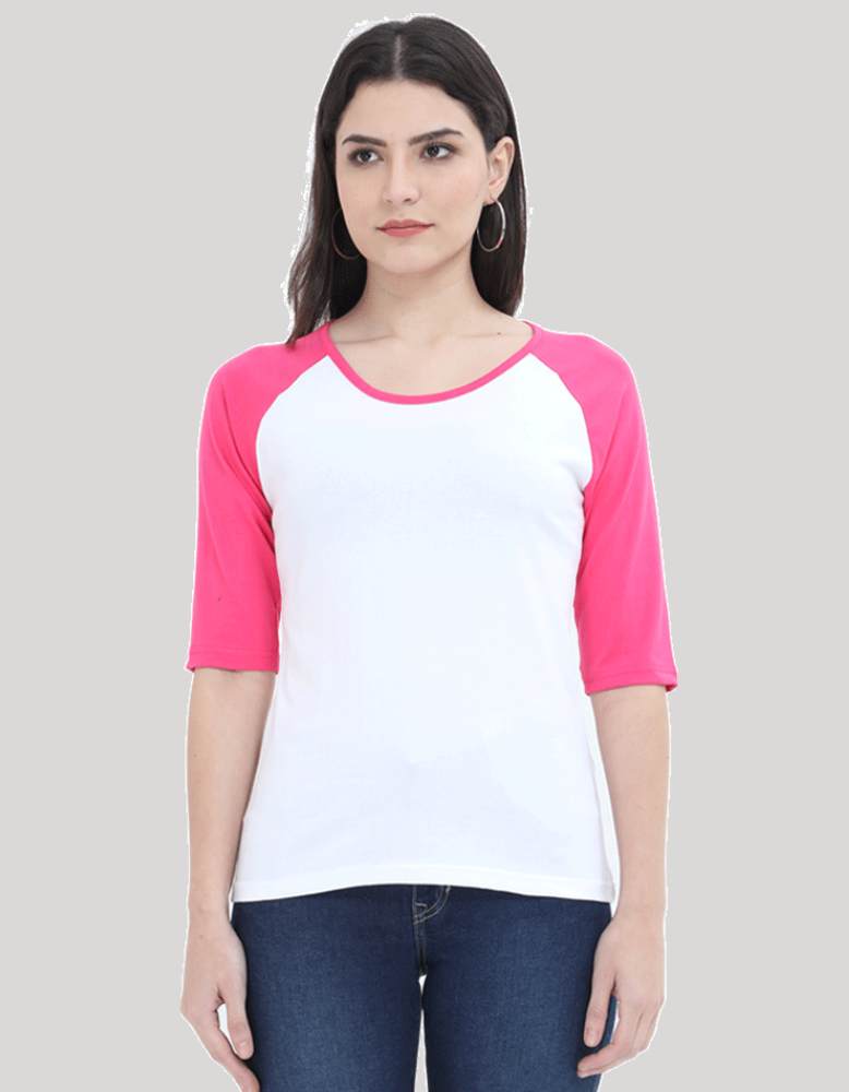 Women's Raglan 3/4 Sleeve T-shirt