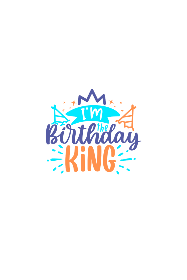 Men's Birthday king T-shirt 