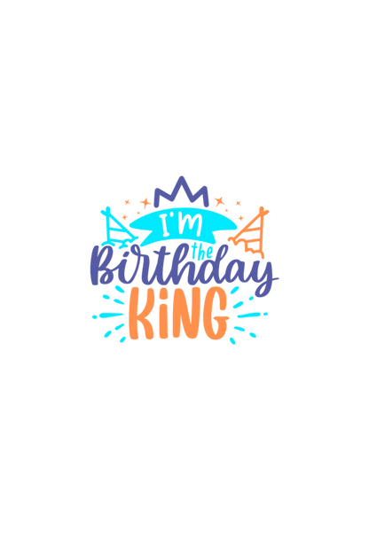 Men's Birthday king T-shirt 