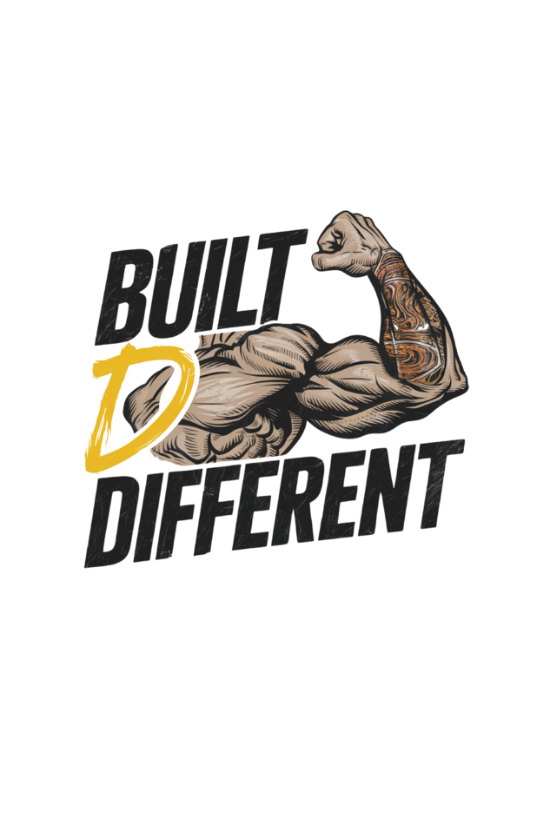 Built Different t-shirt design