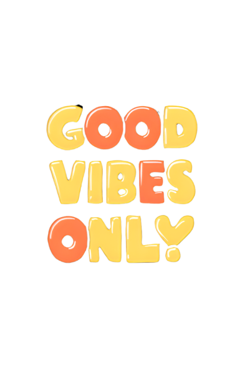 Good vibes only Tank tops design 