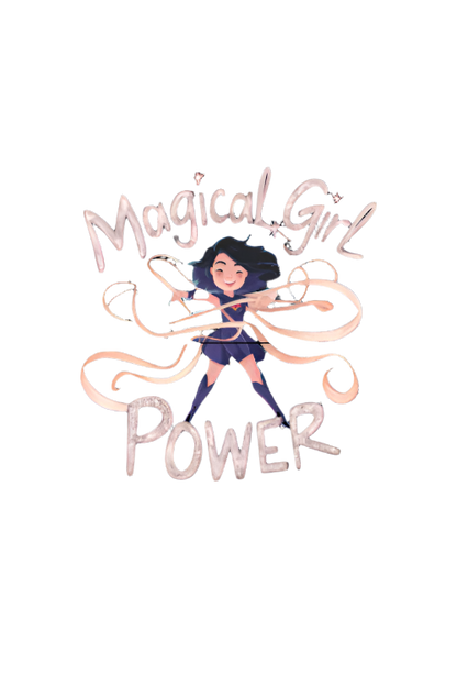 Magical Girl power T-shirt Dress design