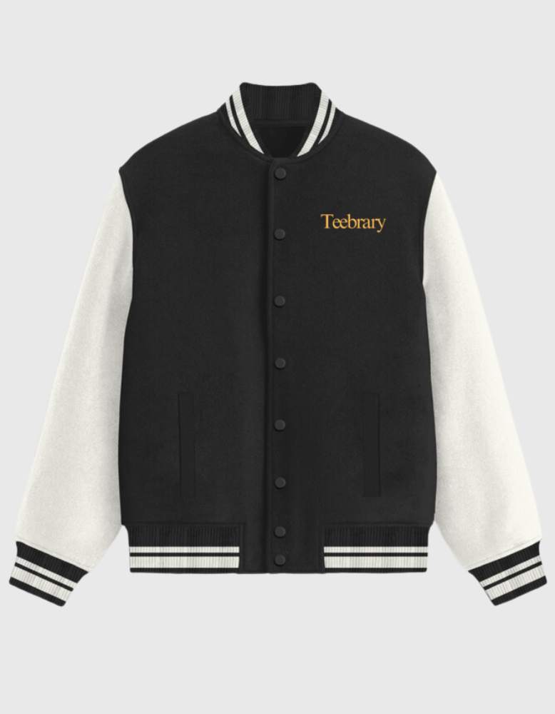 Teebrary Unisex Varsity Jacket