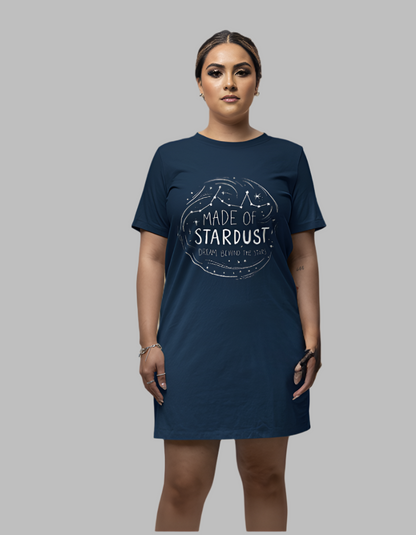 Women's Made of stardust blue  colour  dress