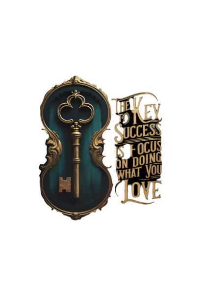 Men's Success key tshirt design