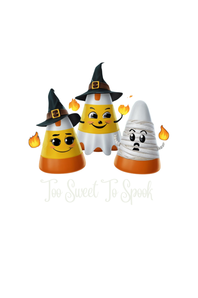 too sweet too spook tshirt design